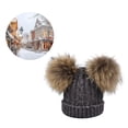 thumbnail image 4 of fastboy Woolen Childrens Beanie Hat Winter Essential For Keeping Warm Multiple Colors Available Wide Orange, 4 of 6