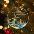thumbnail image 4 of Customized Name Text Amsterdam Netherlands Xmas Ornaments, Windmill Netherlands Christmas Ornament 2025, Personalized Amsterdam Netherlands Travel Memories Ornaments Gift, Windmill Amsterdam Ornament, 4 of 5