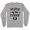 Gray, variant on Keeper of the Gender Long Sleeve Shirt Unisex Large White