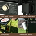 thumbnail image 4 of KingChii 3-Burner 28" Propane Griddle with Hard Cover for Camping, Tailgating, BBQ, Parties, Backyard & Patio, 4 of 11