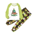 thumbnail image 4 of Lvotionpl Match Family Christmas Pjs, Matching Christmas Pajamas Long Sleeve Top & Pants Set Matching Holiday Family Pajama Xmas Sets, 4 of 5