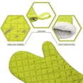 thumbnail image 3 of Guantes de silicona resistentes al calor con forro de algodón, 3 of 5