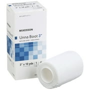 McKesson Unna Boot Gauze Bandage with Zinc Oxide, First Aid Supplies, 4 in x 10 yd, 1 Roll