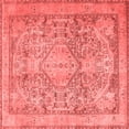 thumbnail image 1 of Ahgly Company Indoor Square Persian Red Traditional Area Rugs, 3' Square, 1 of 4