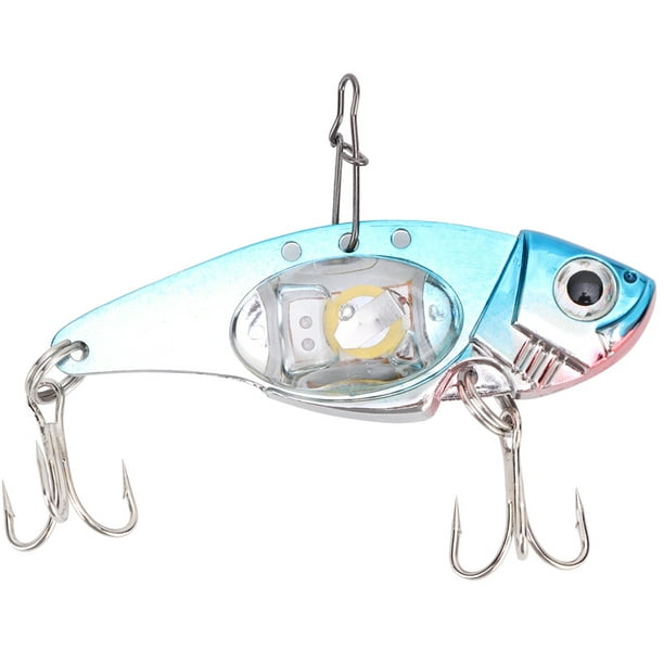 Fishing Bait,Underwater LED Light Metal D Lifelike Bait LED Light