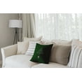 thumbnail image 3 of 16" x 16" Simply Daisy Hearty Holidays Christmas Polyester Accent Pillow, Evergreen (1 Count), 3 of 4