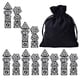thumbnail image 1 of Dados poliédricos de dados poliédricos de 42 piezas con bolsa de almacenamiento D8 D10 D12 D20 para s de DND Magideal Dados poliédricos, 1 of 3