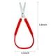 thumbnail image 2 of Tijeras de bucle de 6 piezas, tijeras de agarre coloridas con mango de bucle, tijeras de apertura automática para niños y adultos con necesidades especiales, 2 of 5