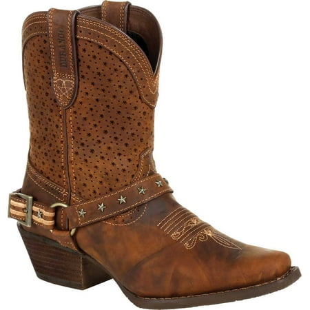 

Crush™ by Durango® Women s Brown Ventilated Shortie Boot Size 9.5(M)