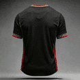 thumbnail image 4 of Mexico 2026 Soccer Cup Fan Jersey for Men, V-Neck Short Sleeve Supporter Shirt, Breathable Athletic Top for Match Day & Tailgate, 1 PC Black L, 4 of 4