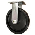 thumbnail image 1 of Shepherd 3126 8 in. Polypropylene Rigid Caster, Silver & Black, 1 of 1