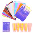 thumbnail image 3 of 16 colores Lottomr Nail Art Stickers Números adhesivos Patrón DIY Calcomanías para uñas CACAGOO Etiqueta engomada del clavo, 3 of 7