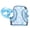 Blue, variant on Rupoun Reflective Pet Vest Harness with Leash Set for Small Medium Cats and Dogs (14.96-17.32 inches / 38-44 cm Chest), Adjustable Breathable Walking Lead, Orange, Size S