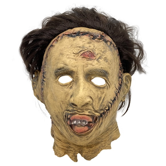 Máscara de Halloween Texas Chainsierras masacres para cosplay de látex
