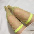 thumbnail image 5 of AMERTEER 1 Paire de Bas Cuisse pour Femmes Bas Résille avec Strass Grands Collants Résille, 5 of 5