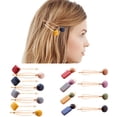 thumbnail image 2 of Bangcool Pince à Cheveux Mode Mignonne Décor Acrylique Barrette pour Femmes Filles, 2 of 10