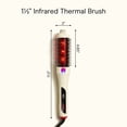thumbnail image 5 of InfinitiPRO by Conair 1½" Infrared Thermal Brush, Infrared Heated Hair Brush, 5 of 11