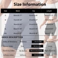 thumbnail image 4 of BRANROY Men's Swim Training Compression Shorts - Lightweight Color-Block Quick-Dry Athletic Shorts for Men,Gym Shorts and Running Shorts,White,M, 4 of 8