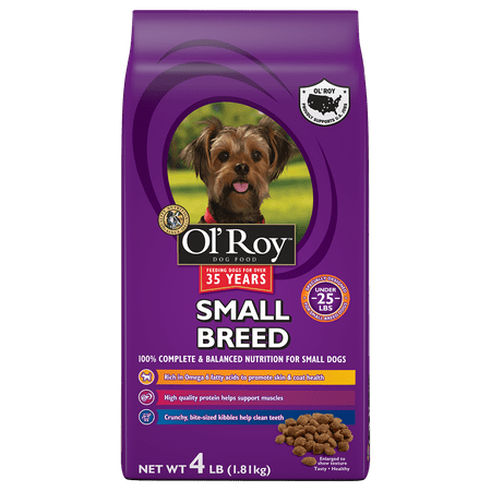 Ol' Roy Small Breed Dry Dog Food, 4 lb