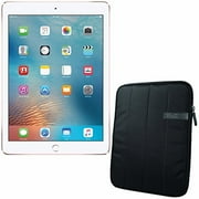 APPLE 9.7-inch iPad Pro Wi-Fi + Cellular 32GB - Rose Gold MLYJ2CL/A + 10.1 " Padded Case For Tablet Bundle