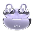 thumbnail image 2 of 720° Surround Sound Wireless Earbuds with 80H Battery & Multi-Language Translation – Purple, 2 of 6