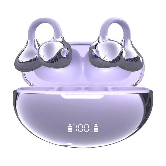 Wireless Earbuds, Bluetooth Noise Cancelling with Directional Audio, 80H Battery Life Ergonomic Fit, Multi-Language Translation Support for Travel and Clear Calls