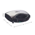 thumbnail image 3 of Total Chef 4-in-1 Grill, Griddle, Sandwich & Waffle Maker, Versatile Kitchen Appliance for Easy Meals, 3 of 9