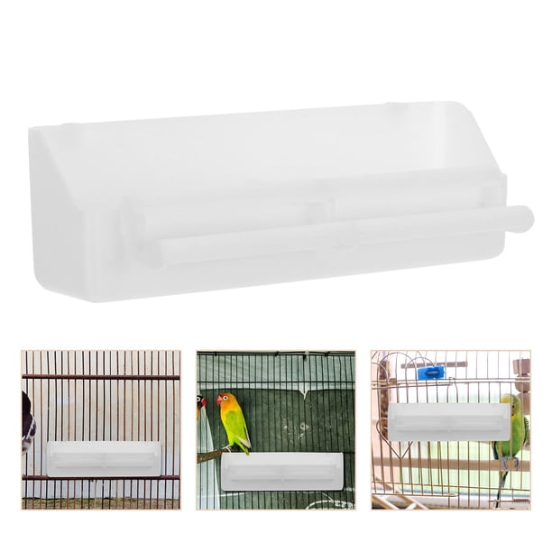 WEUVEB Comedero Colgante Para Pájaros Con Antisplash Fácil De Instalar En Exteriores