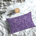 thumbnail image 6 of Kdxio Cotton Pillow Cases 20"x30" Pillowcases,Soft and Breathable Bedroom Pillow Cases-Lavender Flowers, 6 of 8