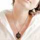 thumbnail image 4 of NUOLUX Collar De Colgante Vintage Para Mujer Con Función Difusora De Perfume Y Sencillo Y, 4 of 6