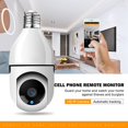 thumbnail image 2 of E27 Bulb Camera 1080P HD Cámara de seguridad inalámbrica (fuente de luz única) Tmvgtek Componentes de la computadora, 2 of 8