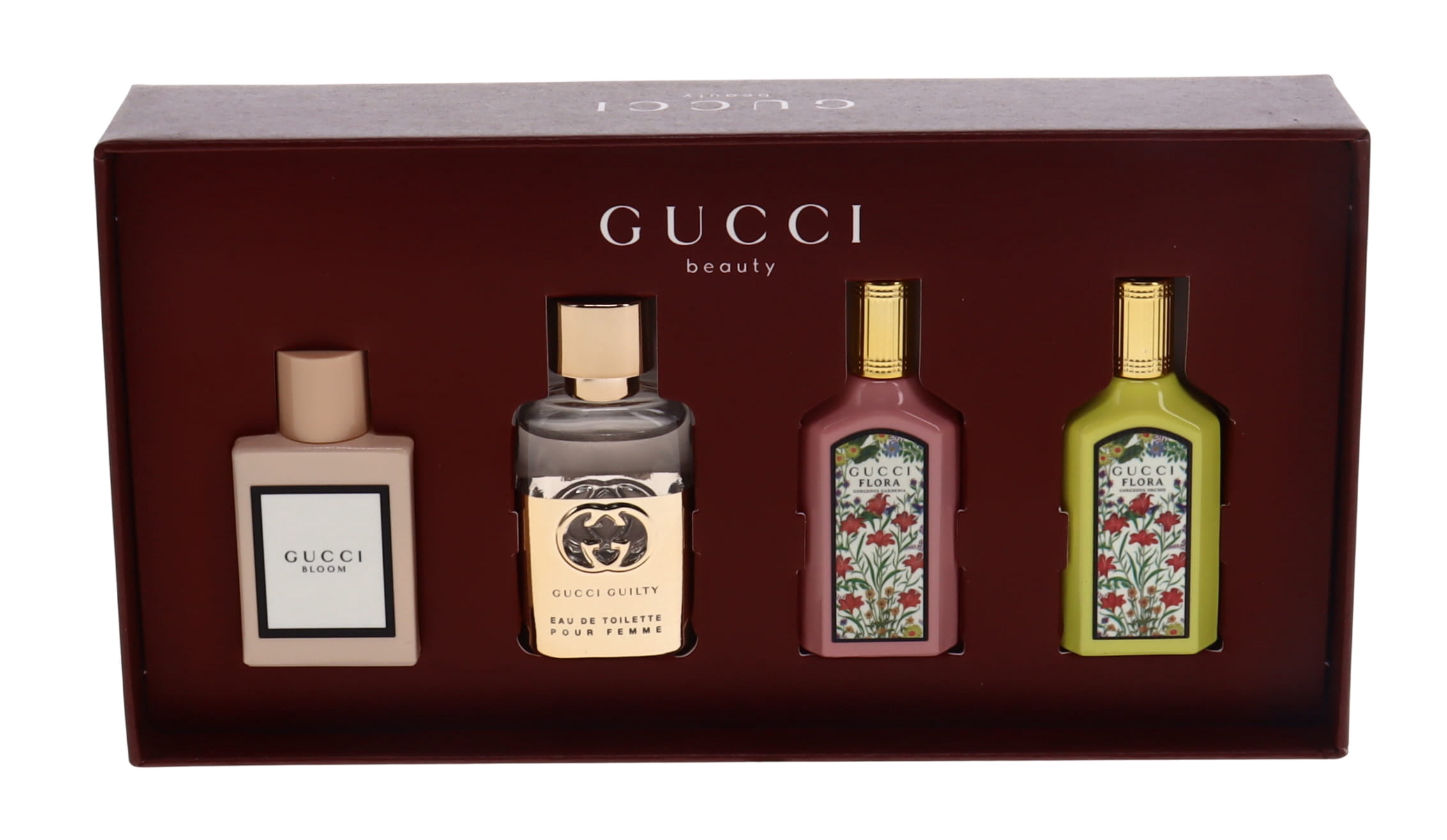 Gucci Flora Gorgeous Gardenia Eau De Parfum 3-Pcs Set / New With