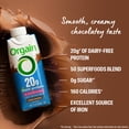 thumbnail image 4 of Orgain Vegan Protein Shake, 20g Protein, 0g Sugar, Chocolate, 11 fl oz, 12 pk, 4 of 9