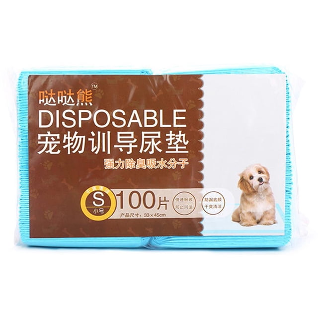 Injueey 1 Juego de pañales desechables portátiles para perros y mascotas, almohadilla impermeable para orina, desodorante absorbente a prueba de fugas, Almacenamiento y organización del hogar Injueey HA022536-00