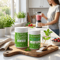 thumbnail image 2 of Nutribas® Protein Multi Collagen Peptides Powder for Whole Body Support with MCT, Vitamin C, Biotin & Hyaluronic Acid, Unflavored & Mint, 9 oz, 2 of 8