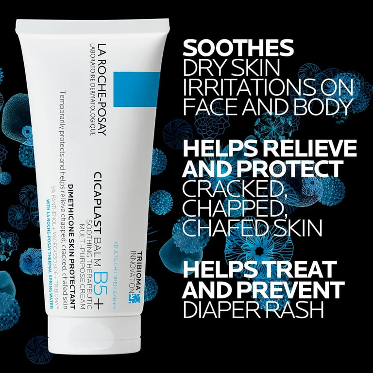 LA ROCHE-POSAY CICAPLAST BAUME B5+ 3個セット La Roche-Posay Cicaplast Balm B5 for Dry Skin Irritations, 3.38 fl