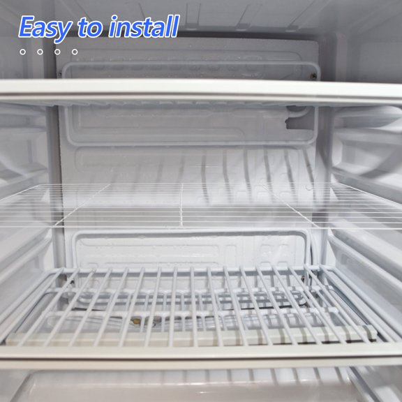 OUNONA Freezer Partition White Iron Wire for Neat Food Separation and Space Saving