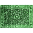 thumbnail image 1 of Ahgly Company Indoor Rectangle Oriental Emerald Green Industrial Area Rugs, 5' x 8', 1 of 4