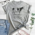 thumbnail image 2 of Moo Money Moo Problems Cow Shirt, Unisex Women's Men's Shirt, Farm Animal Shirt, Cute Cow Shirt, Heather Gray, XX-Large, 2 of 6