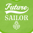 thumbnail image 4 of Inktastic Future Sailor Kids Sailing Boys Baby Bib, 4 of 4