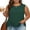 C-Dark Green, variant on Oryer Plus Size Tank Tops for Women, Round Neck Sleeveless Casual Womens Blouse Trendy Tunic Summer Shirts for Women 1X-5X