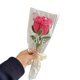 thumbnail image 1 of Rosa artificial de limpiapipas terminada, hecha a mano, preservada, tallo de flor falsa, palo de peluche, decoración floral, aniversario de boda, día de la madre, regalo de cumpleaños, 1 of 8
