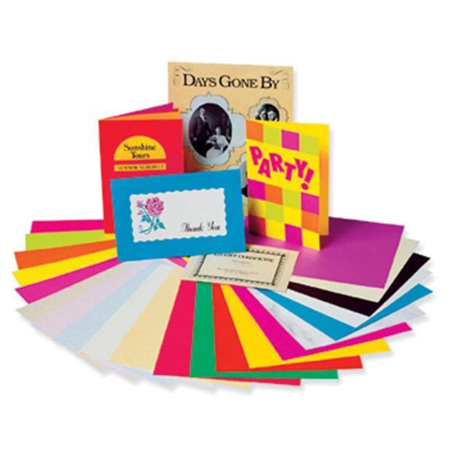 Pacon Corporation PAC101167 Array Card Stock Vibrant 100 Sheets