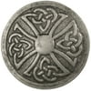 Concho 2 Inch Antique Silver-Celtic Round