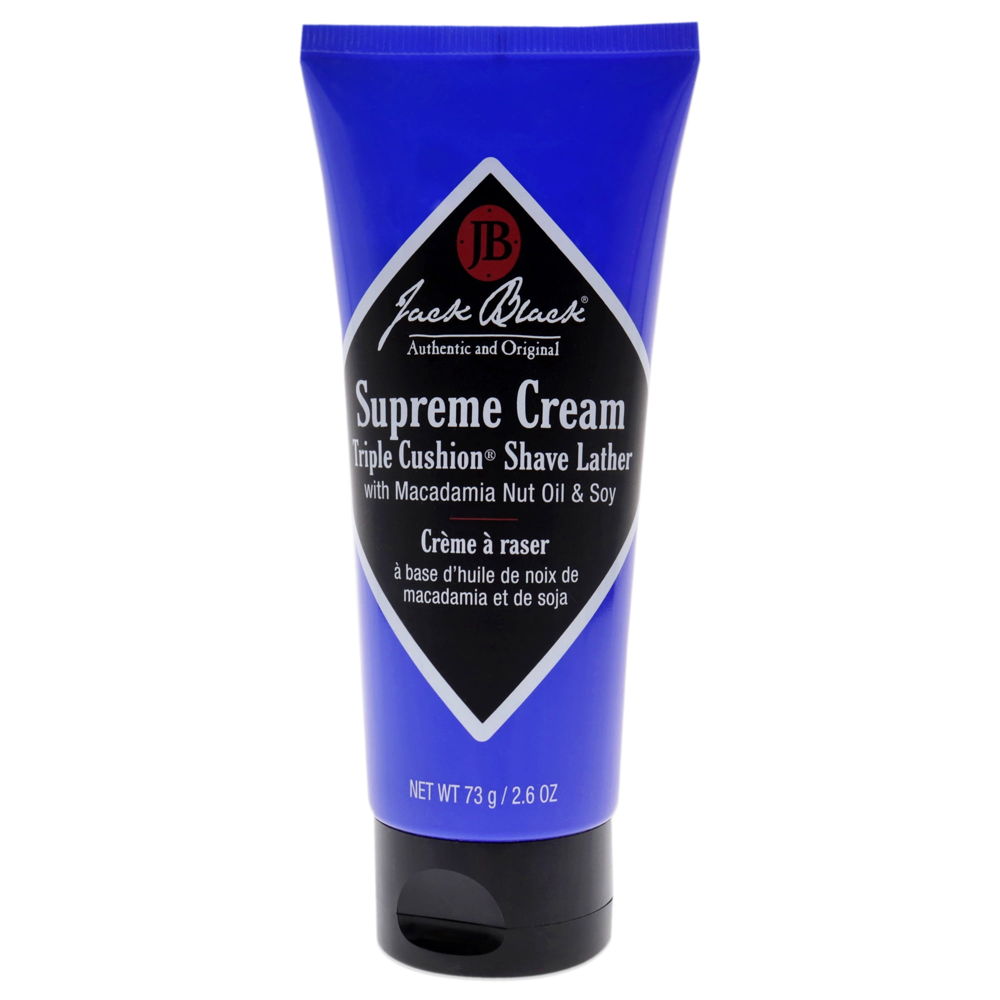 Jack Black Supreme Cream Triple Cushion Shave Lather , 2.6 oz Shaving