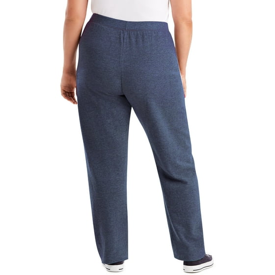 Just My Size - Women's Plus Size Fleece Sweatpants Regular and Petite ...