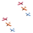 thumbnail image 3 of Kenally Niños 48cm Lanzamiento manual Epp Foam Glider Doble agujero Empennage Niños Elevándose en círculos Modelo Avión de juguete color al azar 2piezas Kenally CBP059533, 3 of 6
