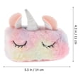 thumbnail image 2 of PATKAW - Caja de pañuelos de unicornio de peluche para el hogar, hotel y restaurante (patrón cuadrado pequeño), 2 of 4
