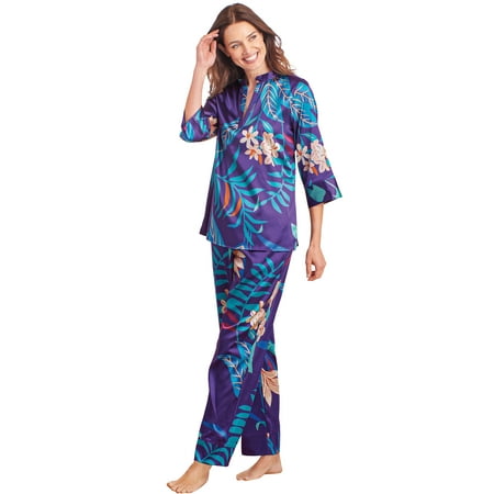 

Satin Pjs Purple 4 X-large