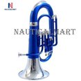 thumbnail image 2 of Brass Bb Euphonium 3 Valve - Blue Shade Musical Instrument, 2 of 5